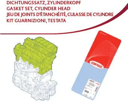 Üst Takım Conta Doblo-Mra-Vct.C-Ast.H 1.9 JTD-Skc