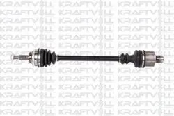 Aks Ön Sağ ABS Li Kangoo 06-08 Clio 1.5 DCI 06-Kalın Freze Ic Freze 23-Dıs Freze 23-Uzunluk 724mm