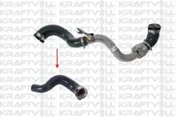 Turbo Hortumu Büyük Metal Boru Hariç Renault Traffic III 1.6 DCI Opel Vivaro B 1.6 DCI