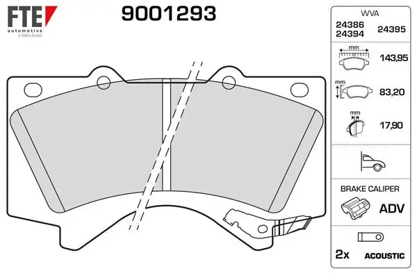 Ön Fren Balatası Land Cruiser 09-12 Lexus 07->