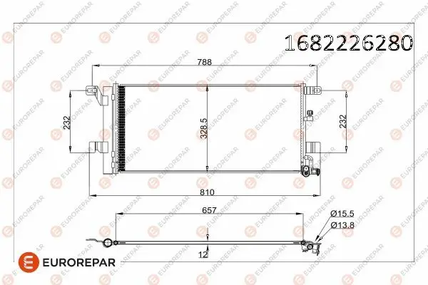 Psa / Erp Klima Radyatörü Audi A4 B9 / A5 (F57) / A7 A6