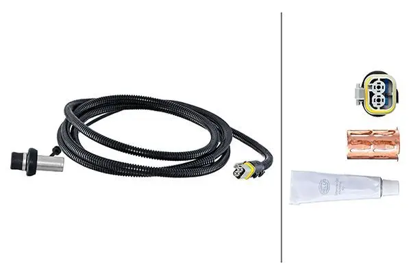 ABS Sensörü Ön Sol L Tip Uzun Man Tga 00 > Tgx-Tgs 07 > 2870 mm-2 Pin
