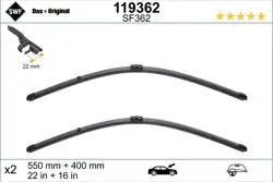 Silecek Seti Swf (550 + 400) (Alfa Romeo 147 1.6 2.0 19Jtd 01-10 / Gt 1.8 2.0Jts 03-10)
