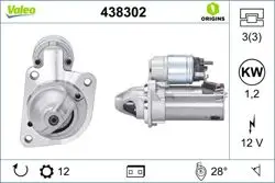 Marş Motoru 12V 12 Dıs 1.2 KW Ford Focus 1.6 10-/ Mondeo 1.6 11-15