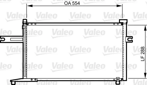 Kondanser (Nissan Micra 1.0I 1.3I 16V 08.92-09.00)