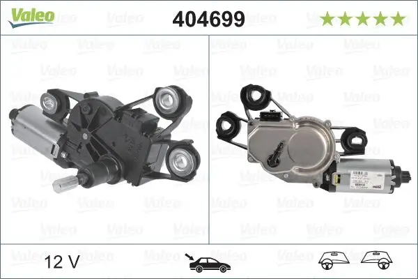 Silecek Motoru (Arka) Seat Ibiza IV,V