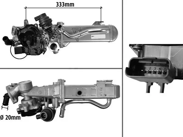EGR Valfi Citroen C5 2,2Hdı 07.2010-/