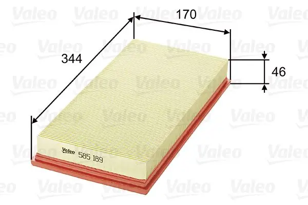 Hava Filtresi Volvo (S40-V40) (T.Suz) (96-04) / (Mitsubishi Carisma 96 / 06 1.6-1.8 Benzinli
