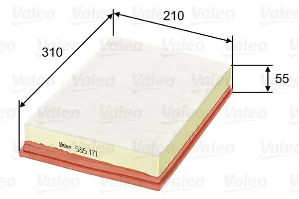Hava Filtresi (VW Sharan 1.8 T 20V 2.0 Tdı 97-10 / Ford Galaxy 1.9 TDI 95-06)