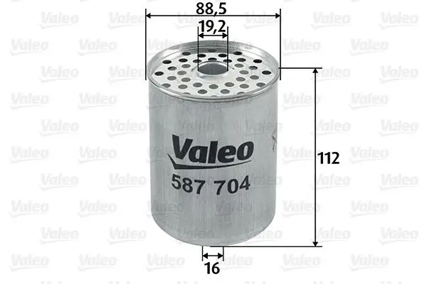 Yakıt Filtresi (Mazot) (Citroen C 15 1.8 D, Peugeot 205 1.8 D)