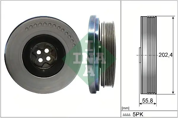 Krank Kasnağı Mercedes Om654