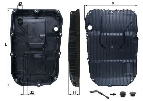 Otomatik Şanzıman Yağ Karteri Mercedes 9G-Tronic (Contalı, Fıltrelı) W205 14 / W213 16 / W222 14 / C257 18 / Vito W447 14 /