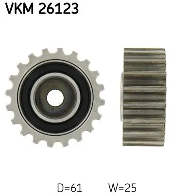 Triger Gergi Rulmanı (Renault Megane I Laguna I 2.0 8V F3r Megane I 1.9 F8q)