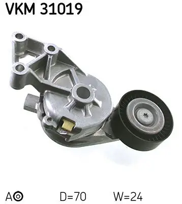 V Kayış Gergisi-Komple (VW Golf 98-06 Transporter 03-15 Audi A3 97-03 Seat Leon 00-06) Axb-Asz