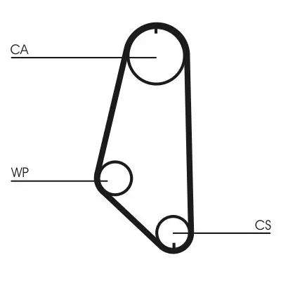 Triger Gergi Seti + Devirdaim (Opel Vectra A 1.8 2.0)