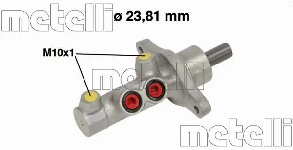 / Ana Merkez Alüminyum ABS Lı (Renault Clio III 1.2 1.4 1,5 DCI 1.6 2005-/ Modus 1,5 DCI 2004 -)