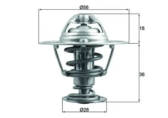 Termostat 88C Toyota Gt 86 Subaru Brz Forester