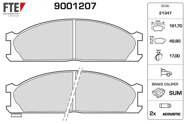 Fren Balatası Ön Nissan Pick Up D22 Td25 98-02 Pathfinder 86-95 Urvan 95-00