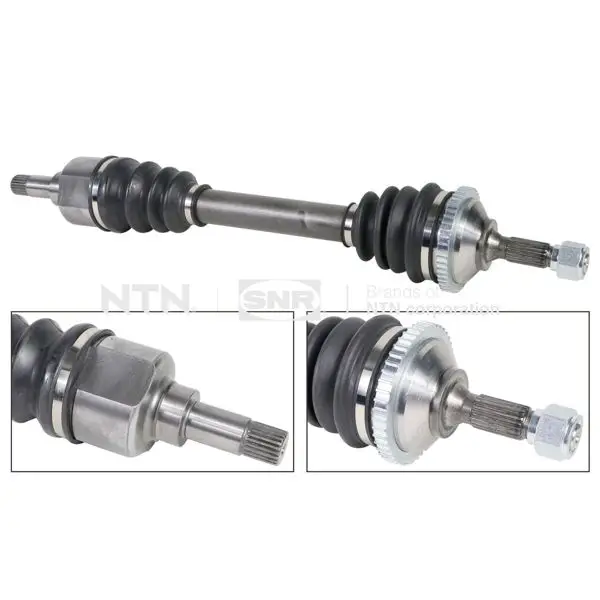 Aks Ön Sol Komple 206 Dıs Freze 21 Ic Freze 22 Conta Çapı 48 Boy 610mm Tu3jp Et3j4 1.4 8V 16V 98-->