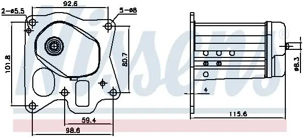 EGR Valfi Soğutucusu Opel Insignia A 2.0D