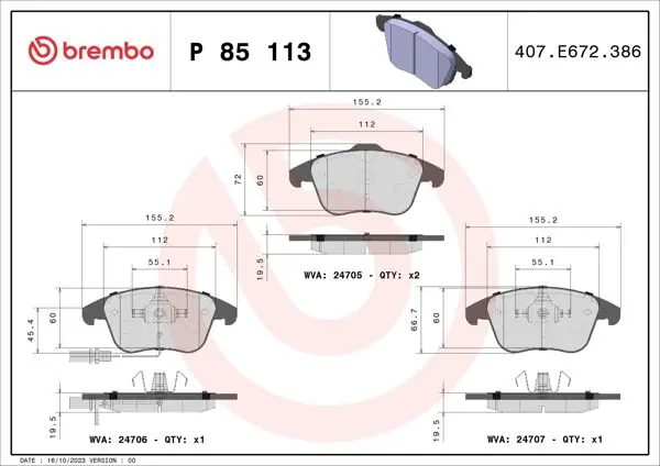 Ön Fren Balatası-(Audi A4 08-16 A5 08-11)