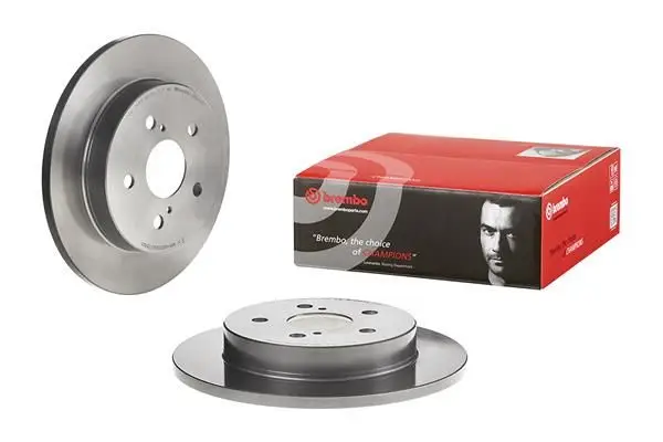 Fren Diski Arka Düz (281-5) (Toyota C-Hr 16-/ Rav 4 V 18 -) UV Coated
