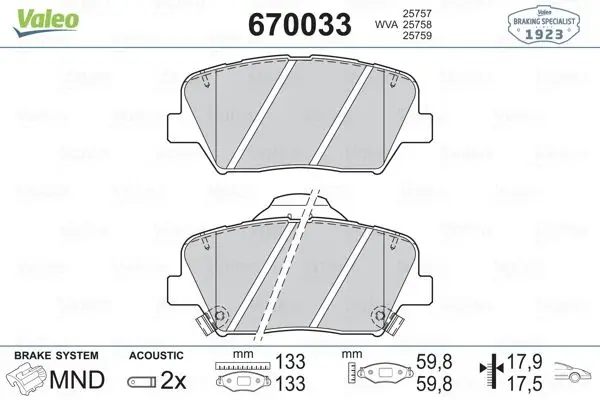 Fren Balatası Ön (Hyundai Sonata 06 / 11 / Tucson 04 / 10 / Sportage 2.0 İ 2.0 CRDI 04 /)