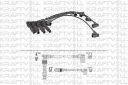 Buji Kablosu Astra F 2.0 16V 91-98 Vectra A 2.0 16V 88-95 (Silikon Kablo)