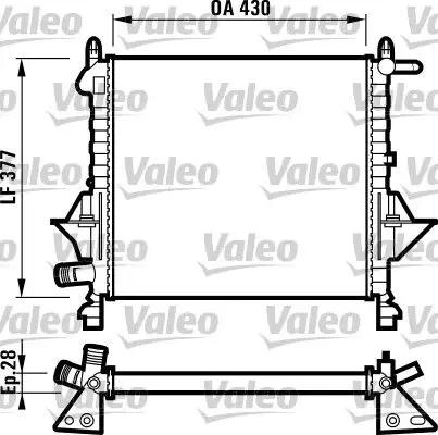Radyatör Klimasız Mekanik Otomatik (Renault Twingo 1.2 16V 01)