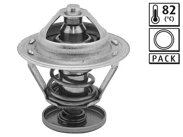 Termostat-(48-82D)-(Nissan Almera 95 / Primera-P10 90 / 96 / Primera-P11 96 / 02 / Primera-P12 03 / Sunny 90 /)
