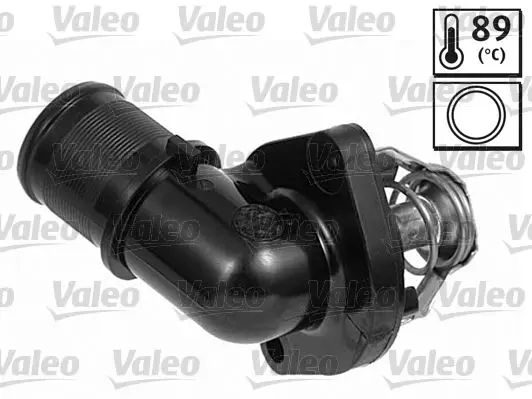 Termostat 89 C (Peugeot 106 1.4 99 / Partner 1.4 98-02 / Citroen C2 / C3 1.4)