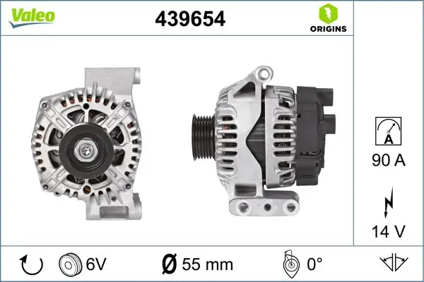 Alternatör 12 V 90A Fiat Albea, Doblo, Punto 1,3 Multijet