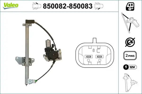 Cam Krıkosu Ön Sol-(Nissan Almera 00 / Elektırıklı Tip-Motorlu)