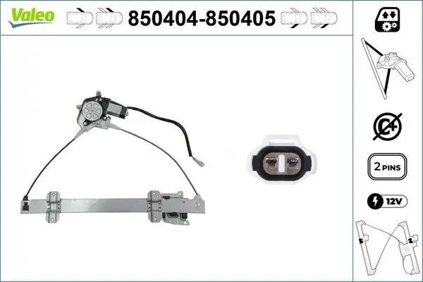 Cam Krıkosu Ön Sol-(Suzuki Grand-Vitara 98 / 05 Elektrikli Tip-Motorlu)