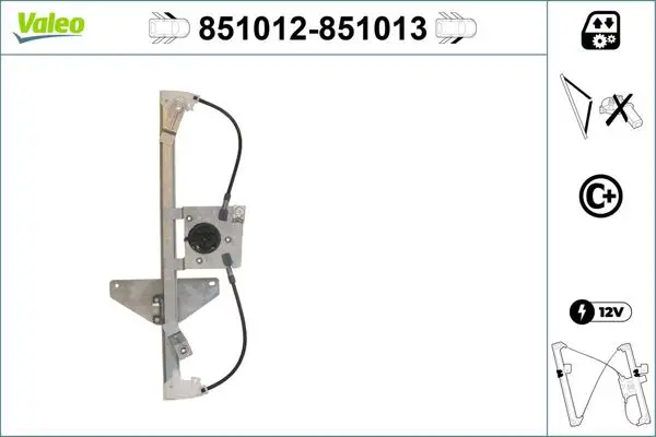 Cam Mekanizması Ön Sol (Citroen C3 09 -)