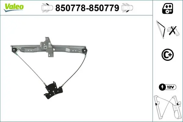 Cam Mekanizması Ön Sol (Peugeot 407 04 -)