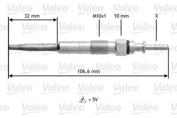 Kızdırma Bujisi (BMW M47n-M47n2-M57n-M57n2 / E46-E87-E90-E91-E92-E93-E60-E61-E63-E64-E65-E66-X3 E83-X5 E53-X5 E70-X6 E71)