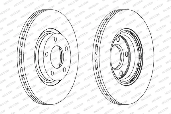 Ön Fren Disk Aynası Havalı Mazda 3 03-09 Mazda 5 05-300X5