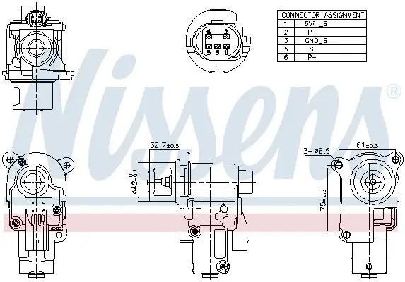 EGR Valfi (VW Caddy 04-08 Golf 04-09 Passat 06-11 Polo 05-10) Bls-Bmm-Bmp