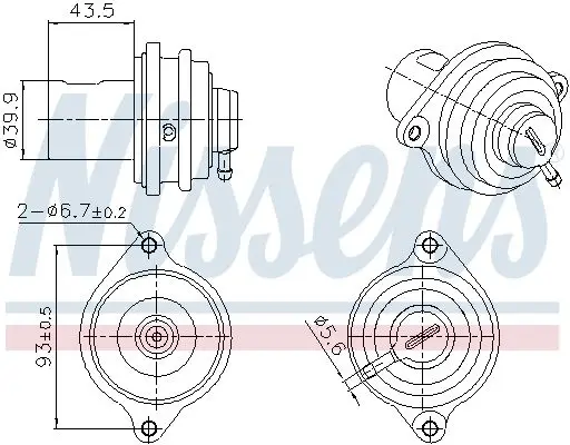 EGR Valfi Mercedes Smart