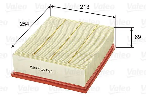 Hava Filtresi (VW Passat 97-05 Audi A4 98-01 A6 98-05 Skoda Superb 02-08)