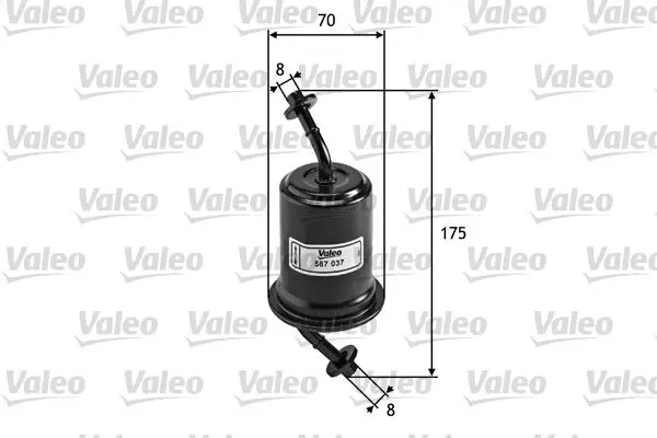 Yakıt Filtresi (Benzin) (Mazda: 323 F V 1.5 16V)