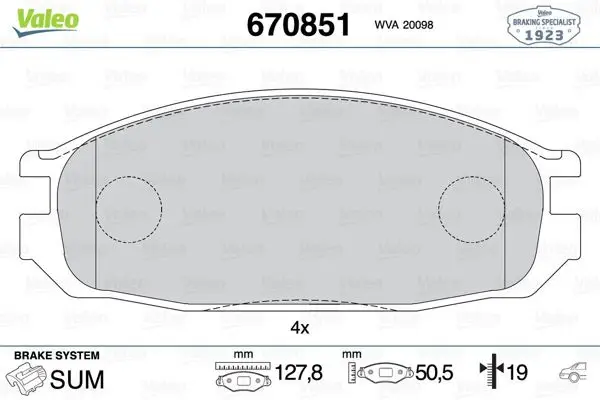 Fren Balatası Arka-Nissan Patrol Gr 4.2 2.8D 4.2D 87-98