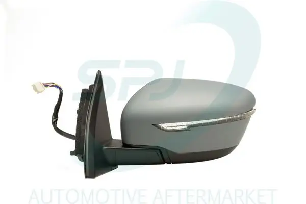 Dış Dikiz Aynası Astarlı Sol Fiat 500 07 >
