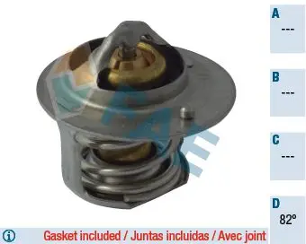 Termostat Colt 1.5 04-Lancer 1.5 08-82 C