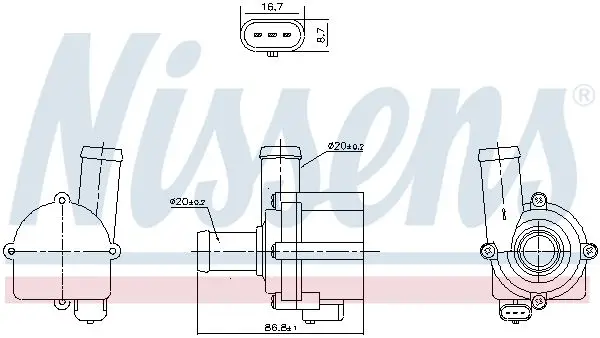 Ek Su Pompası (VW Passat 13-Audi A4 13-A5 12 -)