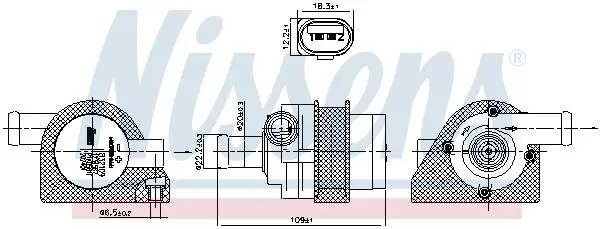 İlave Su Pompası (VW Golf 06-14 Passat 08-15 Polo 10-14 Audi A3 08-13 Seat Leon 06-13)