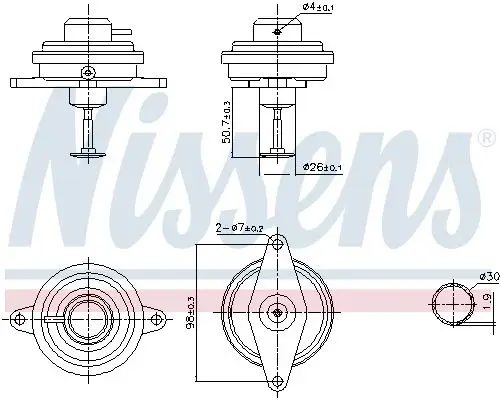 EGR Valfi Opel Astra (1998) 2.0 Dı