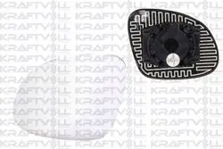 Dış Dikiz Ayna Camı Sol Elektrikli Isıtmalı Asferıklı Tiguan 07 >-Sharan 10 >
