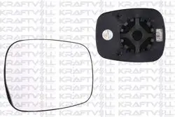 Dış Dikiz Ayna Camı Elektrikli Isıtmalı Asferık Camlı Sağ-Sol Kangoo 02-> 08
